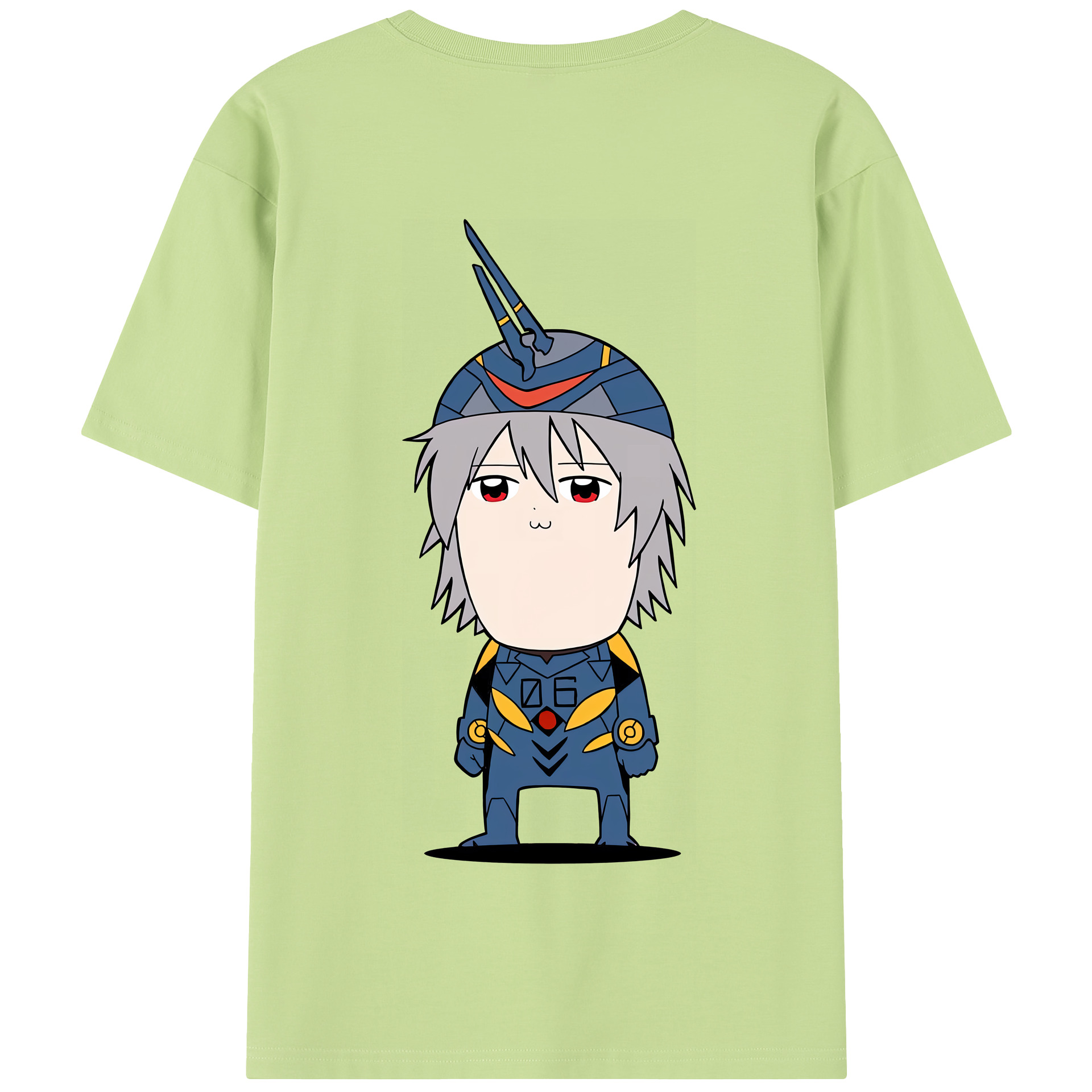 （画像用） EVA 新世紀エヴァンゲリオン 綿100％半袖Tシャツ（背面プリント）